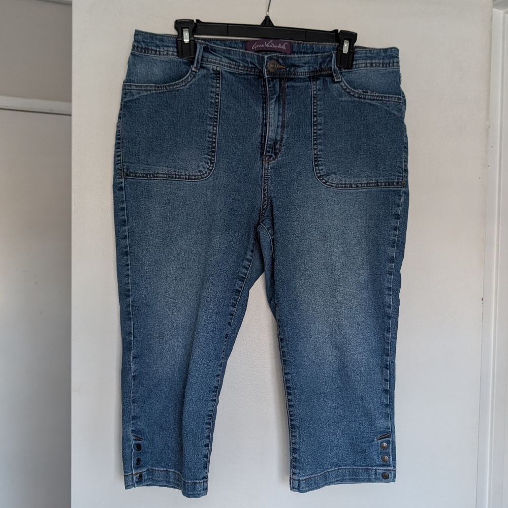 Gloria Vanderbilt Capri Jeans